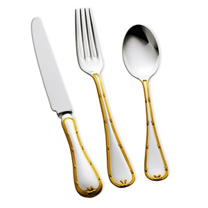 Prix abordable Achetez en vrac Couverts Design classique Ensemble de couverts en métal pour la cuisine et le restaurant - Product Image 4
