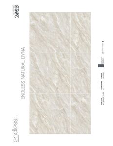 กระเบื้องเคลือบความต้องการสูงกระเบื้องพอร์ซเลน El Dyna ธรรมชาติ - Product Image 2