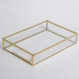 Meilleures ventes Nouveauté Armoire de rangement en verre transparent avec cadre noir Design unique Vitrine d'exposition artisanale - Product Image 4