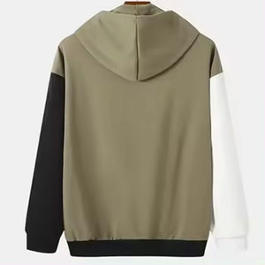 Sudaderas con capucha de alta calidad para hombre, nuevo estilo, ropa de invierno informal, algodón, poliéster, bordado en 3D, tamaño personalizado, 3 tonos de color, recién llegado - Product Image 2