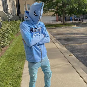 ผู้ใหญ่ขนาดกลางแจ้งสวมใส่เต็มหน้าซิปเสื้อกันหนาวหมวกฤดูหนาวใช้ที่มีคุณภาพสูงเต็มหน้าซิปเสื้อกันหนาวหมวก - Product Image 3