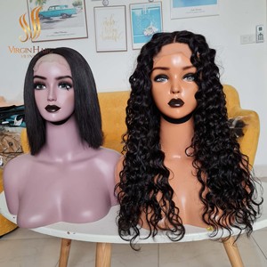 วิกผมเวียดนามแท้แบบไม่ต้องใช้กาว ราคาส่งถูกมาก ผมเรียงเส้นสวย ไม่หลุดร่วง ลอนน้ำ ลอนซุปเปอร์เวฟ พร้อม HD Lace - Product Image 4