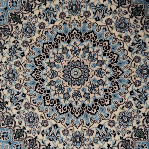 Higher Quality Persian Nain Rugs HEATH <b>Signed</b> 6La Knotted Area Rugs & Sets - Product Image 1