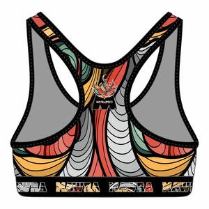Soutien-gorge de sport pour femme, haute qualité, logo personnalisé, maintien élevé, extensible dans les quatre sens, écologique, léger, respirant, fermeture frontale - Product Image 5