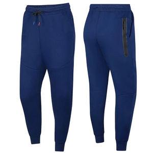 Chándal transpirable liso de lana tecnológica de fabricante de ropa OEM para hombre, chándal de talla grande con logotipo personalizado, chándal de lana técnica para correr para hombre - Product Image 4