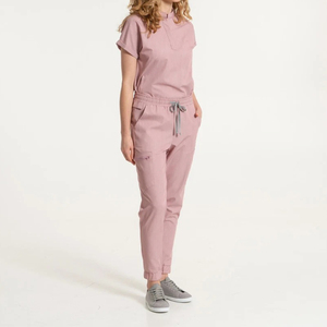 Jogger Scrub Set Modern Mandarin 2pckt Top avec 7pckt Bottom - Product Image 2
