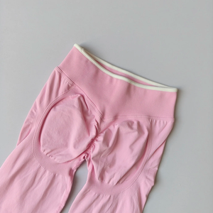 Leggings de yoga sans couture pour femmes, taille moyenne, push-up, sport, fitness, course à pied, pantalon, lifting des hanches, leggings de sport à haute élasticité, leggings de sport - Product Image 3