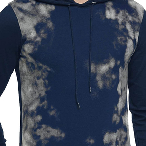 Vente en gros de pulls à capuche de sport pour hommes, sweats d'hiver en coton de couleurs unies, design simple et respirant de grande taille - Product Image 3