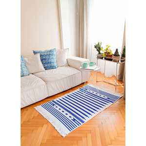 ชุดพรมปูพื้นผ้าลินินขนาด120X80ซม. สองด้าน - Product Image 3