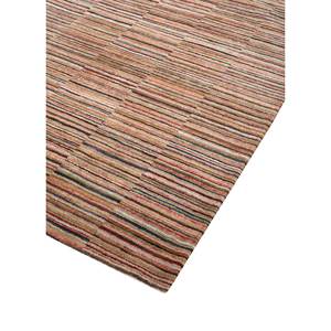 Acar Beige & <b>Brown</b> Striped Hand Tufted <b>Wool</b> & Viscose Rug for Home Use-Tra-14447 - Product Image 2
