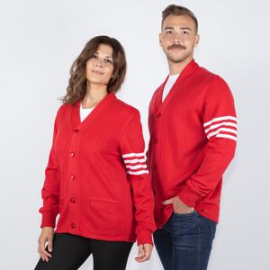 Pull-over universitaire de haute qualité durable et à la mode avec décorations imprimées de boutons de logo Style décontracté pour un usage quotidien - Product Image 1