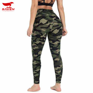 Stylish Comfortable Women's Yoga <b>Leggings</b> Knitted Cotton Bamboo Anti-Bacterial Breathable Seamless Mid Waist Thin Casual - Product Image 5