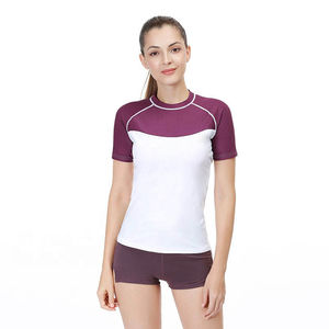 New Customized Long Sleeve Swimsuit <b>Rash</b> <b>Guard</b> <b>Women</b> Swim Brief UPF 50+ Quick Dry Spandex/Polyester Zipper Surfing 2026 - Product Image 4