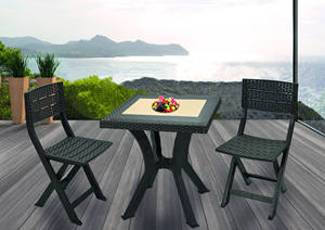 Muebles de jardín tradicionales de fabricación italiana, juegos de exterior de calidad, resistentes a la lluvia para hoteles, escuelas, salones, comedores - Product Image 5