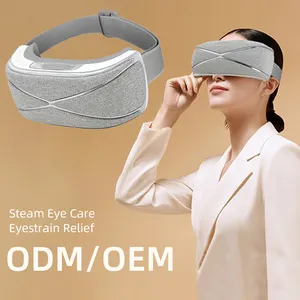 Masque oculaire à vapeur professionnel ems masseur oculaire à micro-courant avec équipement de massage des yeux à compression thermique