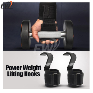 Excellent Fournisseur, Service OEM, Nouveauté : Crochets de Musculation Rose et Noir Extra-Résistants – Créez Vos Propres Crochets de Levage de Poids - Product Image 2