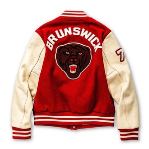 เสื้อแจ็คเก็ตทีมเบสบอลโรงเรียนมัธยมปลายแบบสั่งทำพิเศษ  รุ่น Varsity Letterman  สไตล์สตรีทแฟชั่น  เป็นมิตรกับสิ่งแวดล้อม  แบบสองด้านใส่ได้  สำหรับฤดูหนาว  ปรับแต่งได้ - Product Image 6
