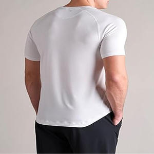 Derniers modèles de t-shirts pour hommes T-shirts à la mode pour hommes T-shirts pour adultes de couleur unie avec logo personnalisé par Dress Sports - Product Image 5