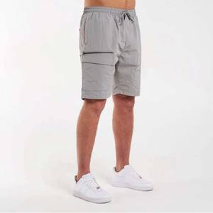 Pantalones cortos de algodón y poliéster para hombre, pantalones cortos deportivos para gimnasio con bolsillo, Joggers informales con cordón en la cintura, estilo de calle alta, pantalones cortos de verano para hombre - Product Image 1