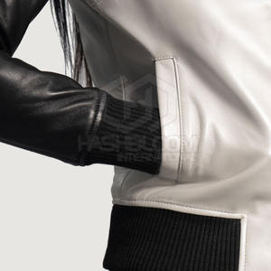 แจ็คเก็ตหนังผู้หญิงขายดี ทรงเข้ารูป สำหรับฤดูหนาว ดีไซน์สั่งทำพิเศษ ระบายอากาศได้ดี ผลิตด้วยผ้าถักเนื้อแน่น - Product Image 6