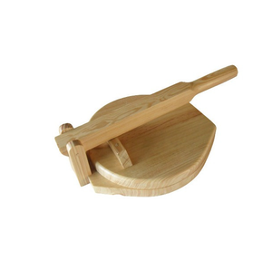 Prensador de masa de madera prensador de masa rodante Utensilios de cocina hechos a mano y Restaurantes forma redonda y al mejor precio - Product Image 6