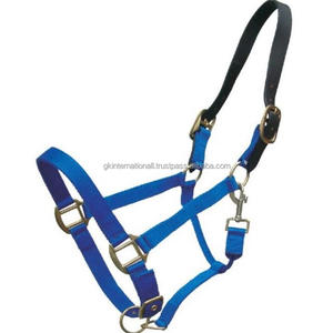 OEM vente en gros, bas prix, sangle en NYLON pour cheval, licou, collier de tête, toutes les couleurs personnalisées - Product Image 1