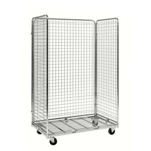 Contenedor de Malla Electrogalvanizada KM1091B, Solución de Almacenamiento Duradera - Product Image 1