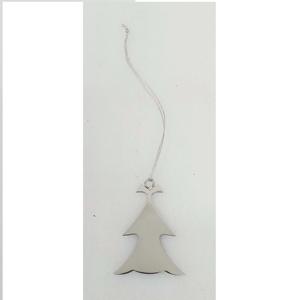 Ornements de Noël suspendus en acier inoxydable modernes personnalisés élégants de haute qualité Ornement poli miroir - Product Image 5