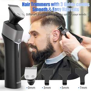 Rasoir Électrique Rotatif pour Hommes avec Technologie de Détection, Étanche IPX7, Tondeuse à Barbe et Cheveux, Verrouillage de Sécurité pour Utilisation Faciale et Application en Camping-Car - Product Image 6