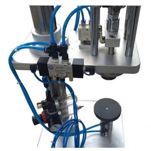 Machine de capsulage pneumatique semi-automatique robuste pour bouteilles, outil de pressage de bouchons - Product Image 3