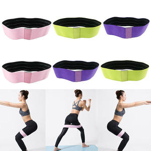 Conjunto de bandas de bucle de entrenamiento, bandas elásticas de resistencia para Yoga con expansor de círculo de cadera, banda de botín para gimnasio y Fitness - Product Image 6