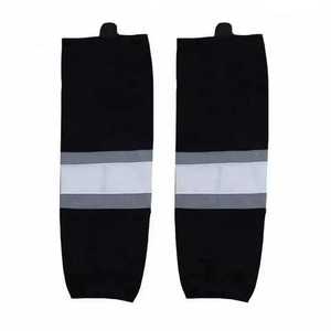 Calcetines antibacterianos desodorizantes de alta calidad, medias personalizadas de Color rosa, 100 poliéster, para Hockey sobre hielo, venta al por mayor - Product Image 5