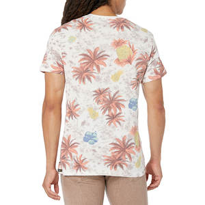 T-shirts à manches courtes pour hommes, imprimés par sublimation, respirants, écologiques, de haute qualité, polyester/coton, design personnalisé - Product Image 3