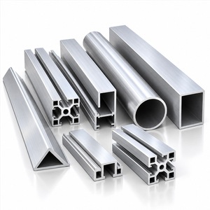 Profils d'extrusion en aluminium standard pour les applications de construction, architecturales et industrielles, polyvalents - Product Image 6