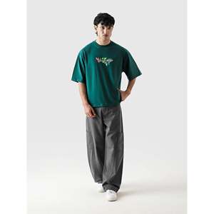 Tela Popelina 100% Algodón con Diseño de Colibrí Verde, Transpirable - Product Image 2