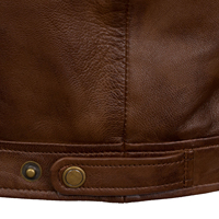 Jaket Kulit Pria Quick Wear Berkualitas Tinggi, Dapat Dibalik, Ramah Lingkungan, Lapisan Bulu Imitasi Bernapas, Dapat Disesuaikan Sepenuhnya, Ringan untuk Musim Dingin