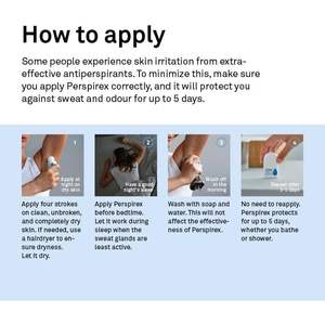 Desodorante Antitranspirante en Barra PERSPIREX Extra Strength 20ml, Desodorante FUERTE - Product Image 4
