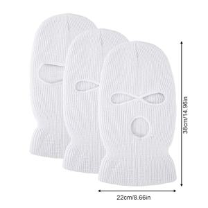 Masque en tricot personnalisé, cagoule, masque intégral en tricot, coupe-vent unisexe, cagoule en tricot pour temps froid - Product Image 1