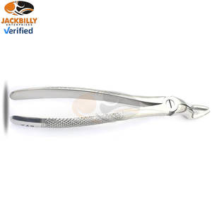 Pince d'extraction dentaire manuelle Premium # 67A motif anglais acier inoxydable de haute qualité certifié MOL dentaire professionnel - Product Image 3