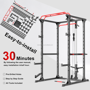 2026 Attrezzatura Commerciale per Allenamento della Forza, Multifunzionale, Power Cage, Rack per Squat e Dip Stand, Più Venduta <span class=keywords><strong>Online</strong></span> - Product Image 4