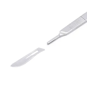 Metallstahl Chirurgie Klingen Werkzeugsets NO.10/11/15/20/23 DIY Papier schneiden Telefon reparieren Schnitzerei Handwerk Messer