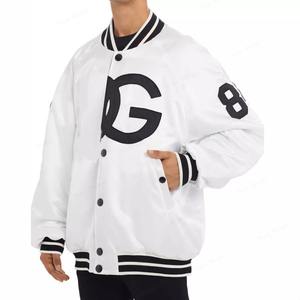 Logo personnalisé Logo personnalisé Couper & Coudre Prix Chaud Veste de baseball Style personnalisé Étiquette en gros Veste de baseball - Product Image 6