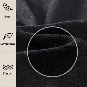 Sweats à capuche pour hommes couleur unie, couleur unie, vierge, grande taille, poids lourd, 100% basiques, coton mélangé, 2025 lavage à l'acide - Product Image 6