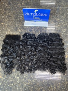 Soldes de Noël : 5% de réduction sur les cheveux bouclés birmans, couleur naturelle, cheveux vierges humains cambodgiens pour femmes noires, cheveux vietnamiens - Product Image 6