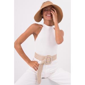 เสื้อถักคล้องคอ-ecru - Product Image 2