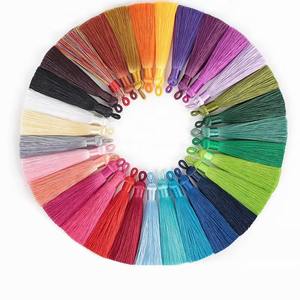 Frange en tissu de polyester pour rideaux, pompons pour porte-clés, sacs et accessoires décoratifs pour la maison - Product Image 6