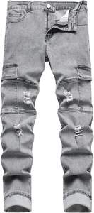 Pantalones vaqueros de servicio OEM de último diseño para hombre, pantalones vaqueros cómodos de calidad superior con diseño personalizado para hombre - Product Image 2