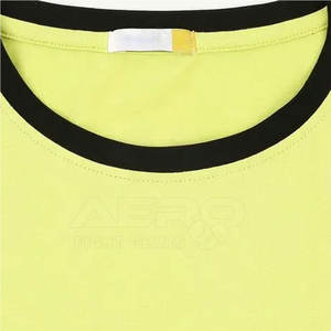 2025 nueva llegada personalizable 100% algodón tejido camiseta de media manga para hombres venta en línea camiseta juvenil - Product Image 5