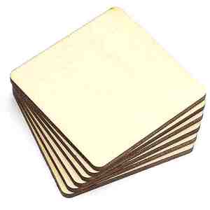 High Quality Handcrafted <b>Slate</b> <b>Coasters</b> Customised Bulk Walnut Sheesham Wood Mats & Pads Directly Exported From India - Product Image 1