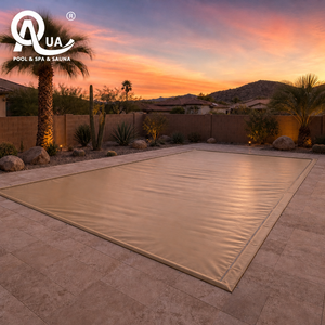Cubierta de Seguridad para Piscinas de PVC Reforzado de Alta Resistencia para Hoteles, Villas y Proyectos Comerciales de Piscinas - Product Image 2